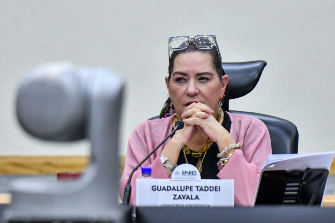 Renunciará Guadalupe Taddei este lunes a la presidencia del INE