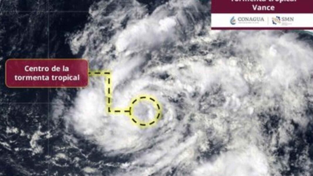 Se forma la tormenta tropical Vance en el Pacífico; por ahora no afecta a México