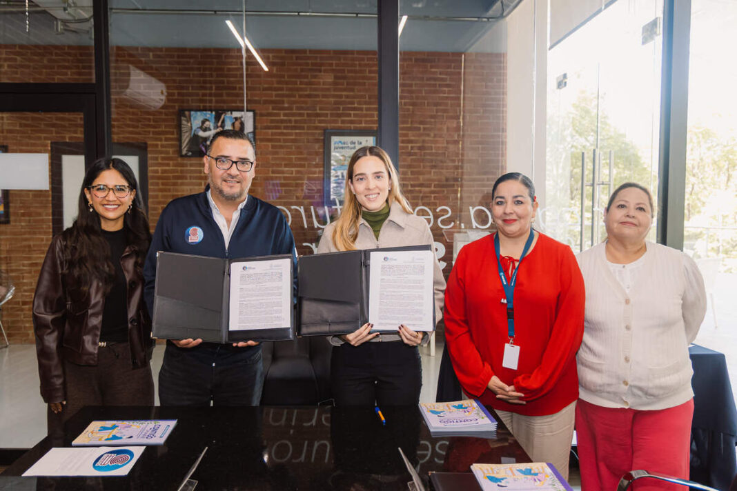 SEJUVE y COBAQ firman convenio para apoyar a estudiantes en Querétaro