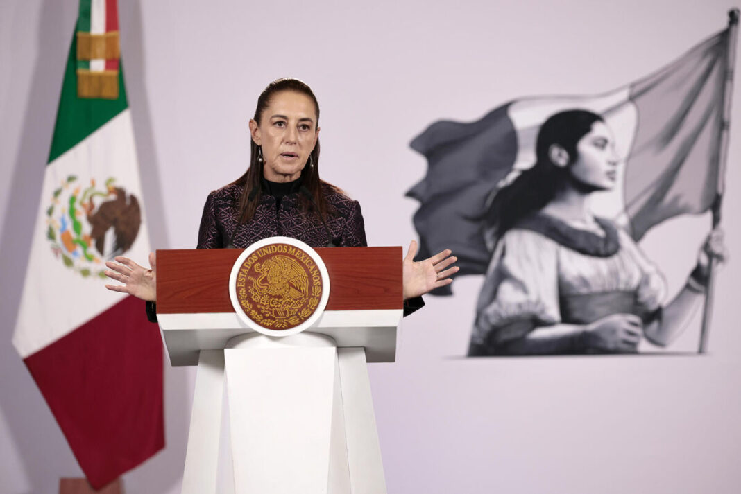 Sheinbaum afirma que sectores de derecha en EU buscan un cambio de gobierno en México