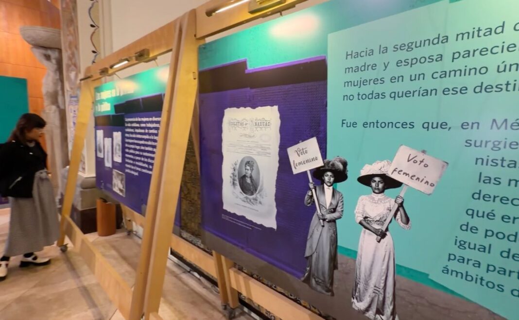 UNAM abre exposición sobre 200 años de lucha por los derechos políticos de las mujeres